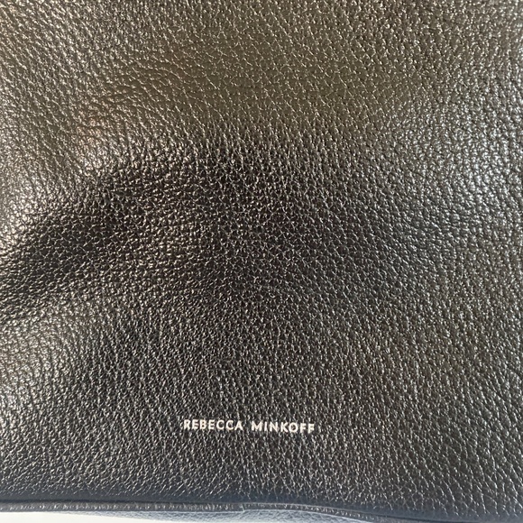 Leather Shoulder Bag with Silver Hardware - Picture 5 of 9